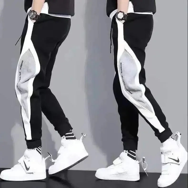 Slim-Fit Tapered Trousers | Korean Street Fashion
