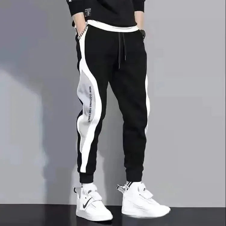 Slim-Fit Tapered Trousers | Korean Street Fashion