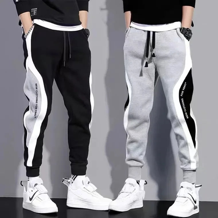 Slim-Fit Tapered Trousers | Korean Street Fashion