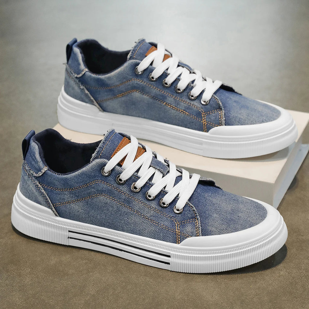 Men's Canvas Skateboarding Shoes | Raw Street™ Low-Tops