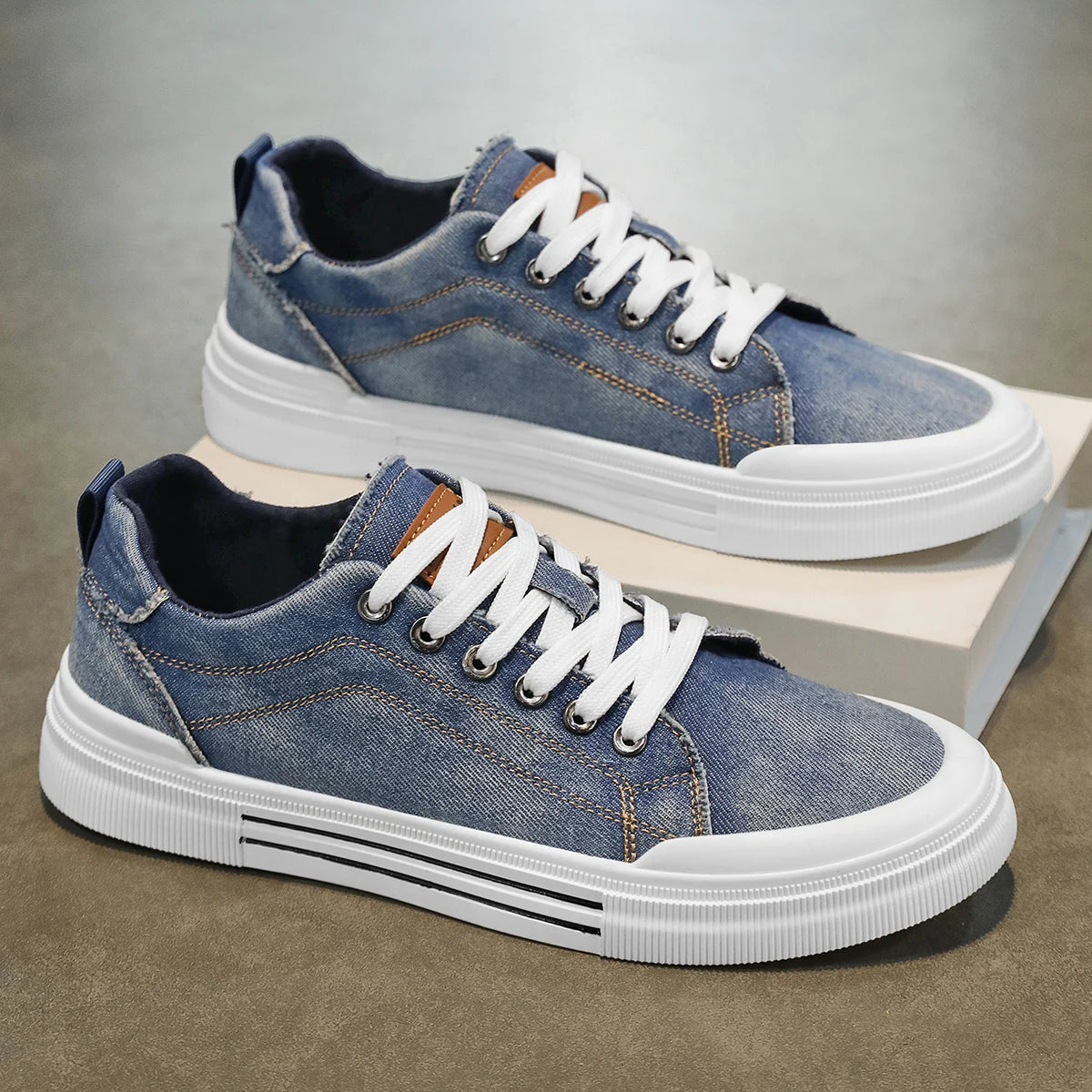 Men's Canvas Skateboarding Shoes | Raw Street™ Low-Tops