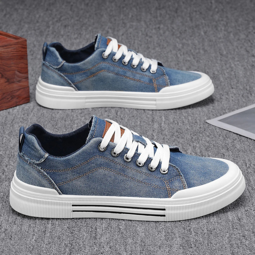 Men's Canvas Skateboarding Shoes | Raw Street™ Low-Tops