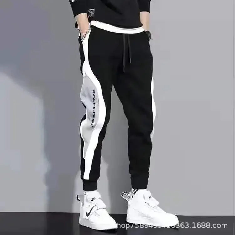 Slim-Fit Tapered Trousers | Korean Street Fashion