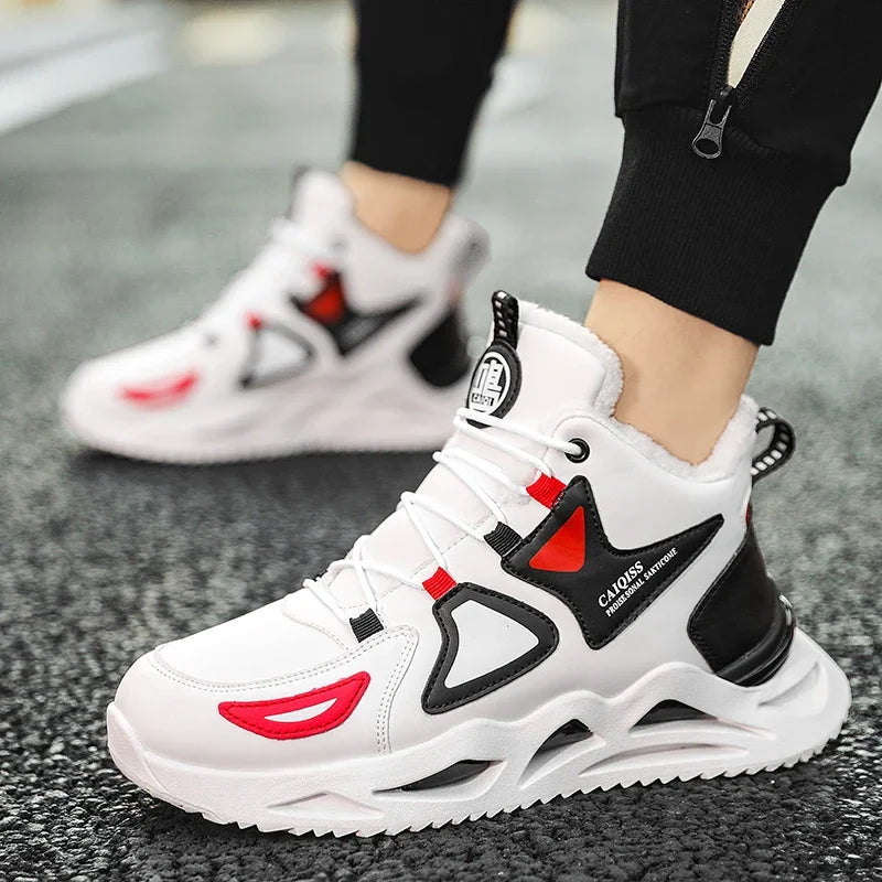 Men's 'Frost Street Elite' High-Top Sneakers | Iced Sole Basketball Shoes