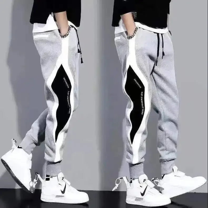 Slim-Fit Tapered Trousers | Korean Street Fashion