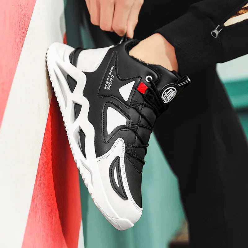 Men's 'Frost Street Elite' High-Top Sneakers | Iced Sole Basketball Shoes