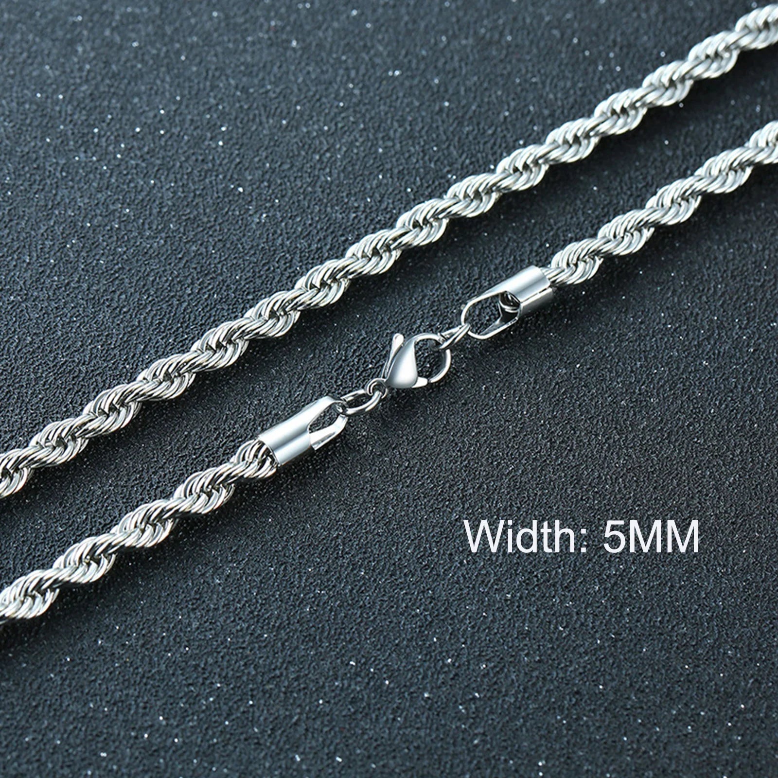 Retro Cuban Link Chain Necklace for Men | Stainless Steel Hip Hop Jewelry
