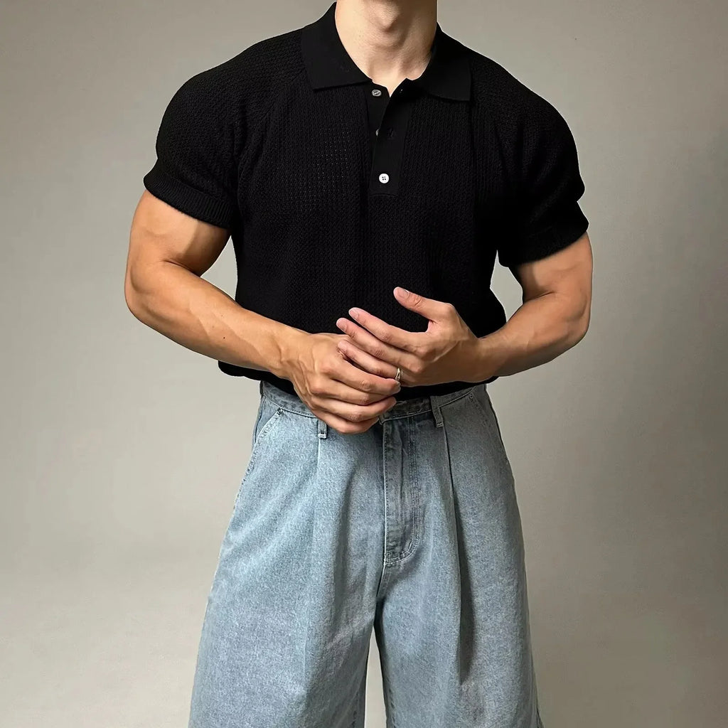 Men's Breathable Performance Polo Shirt | BreathCore™ Casual Tech Polo