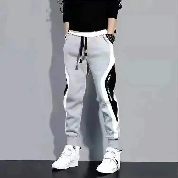 Slim-Fit Tapered Trousers | Korean Street Fashion