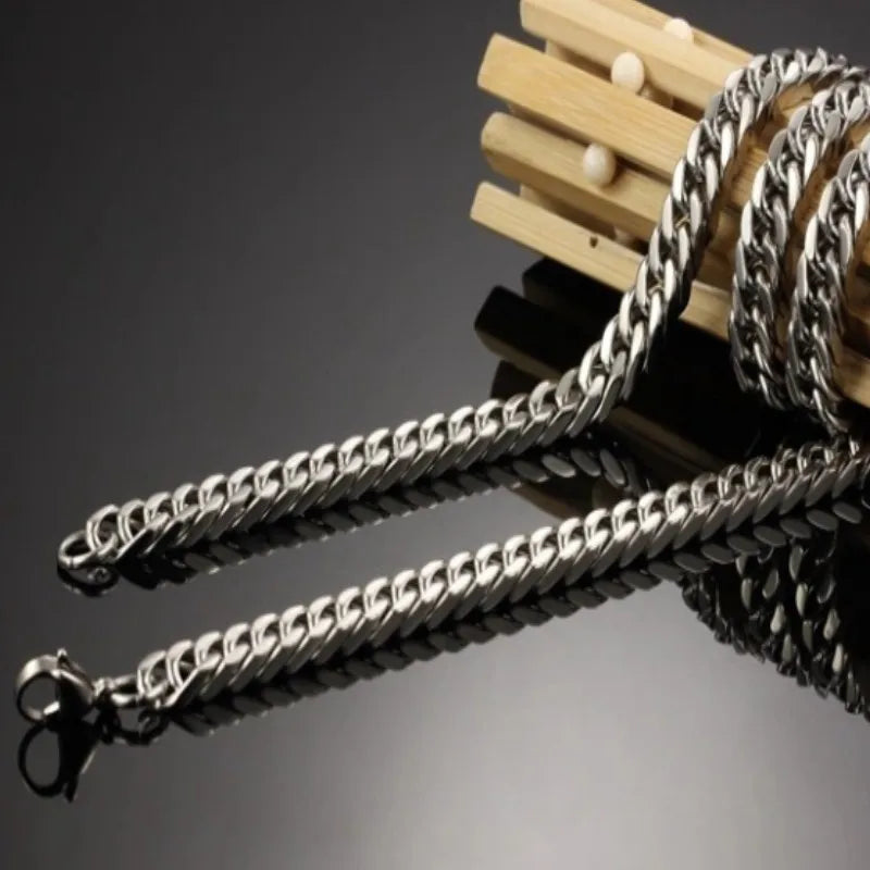 Men's Retro Cuban Link Chain | Hip Hop Style Necklace