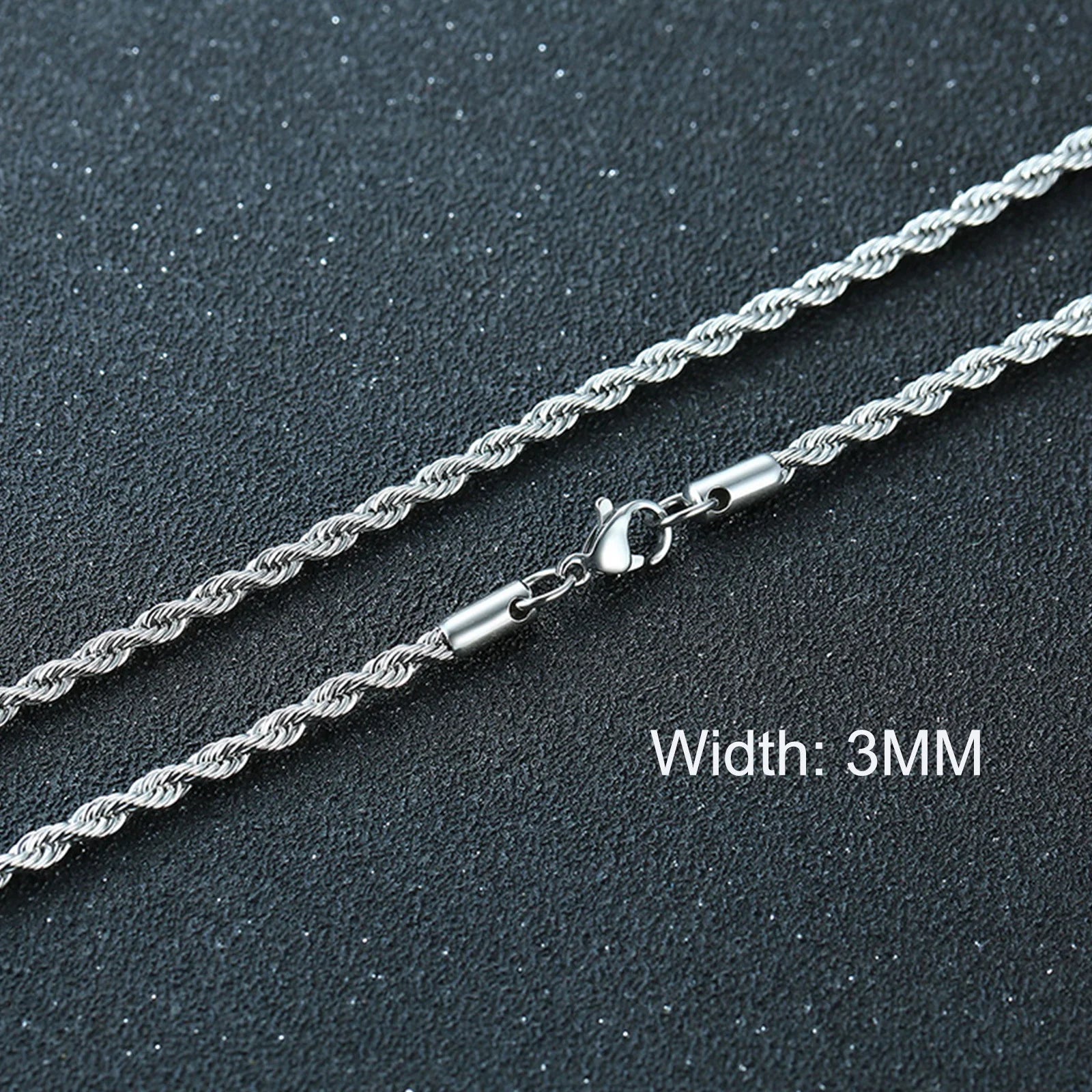 Retro Cuban Link Chain Necklace for Men | Stainless Steel Hip Hop Jewelry