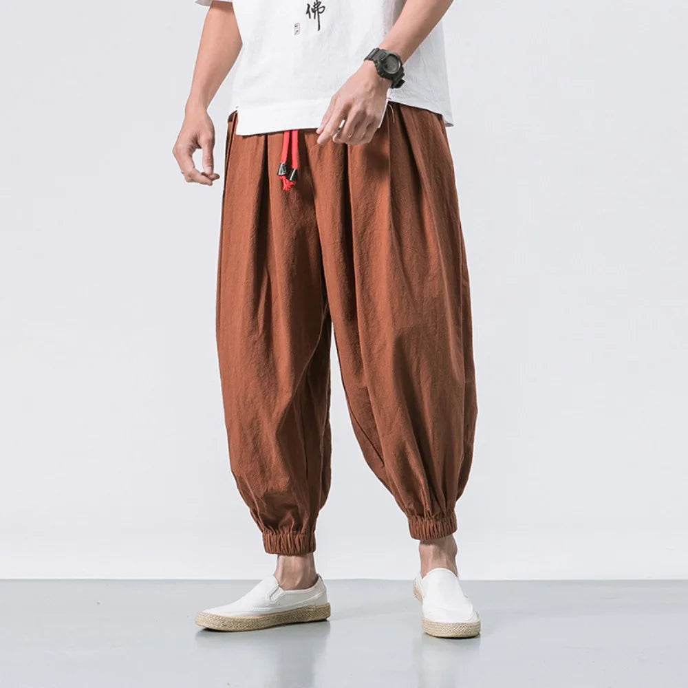 Drop Crotch Casual Pants | ZenFit™ Relaxed Trousers