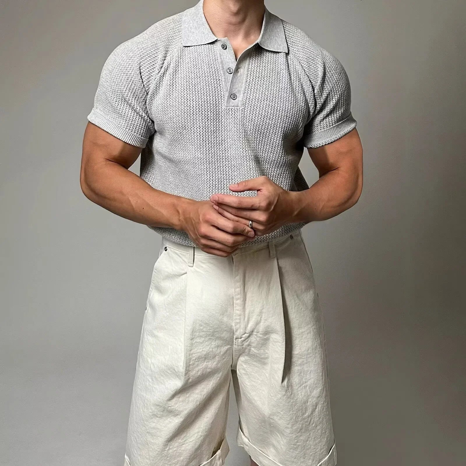 Men's Breathable Performance Polo Shirt | BreathCore™ Casual Tech Polo
