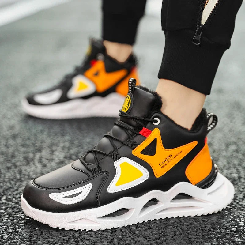 Men's 'Frost Street Elite' High-Top Sneakers | Iced Sole Basketball Shoes