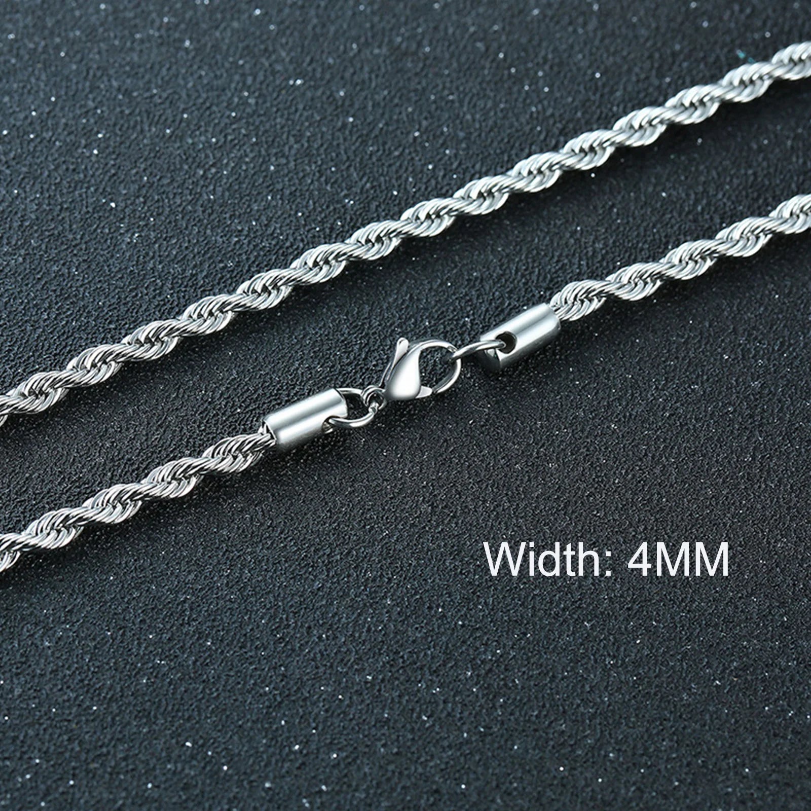 Retro Cuban Link Chain Necklace for Men | Stainless Steel Hip Hop Jewelry