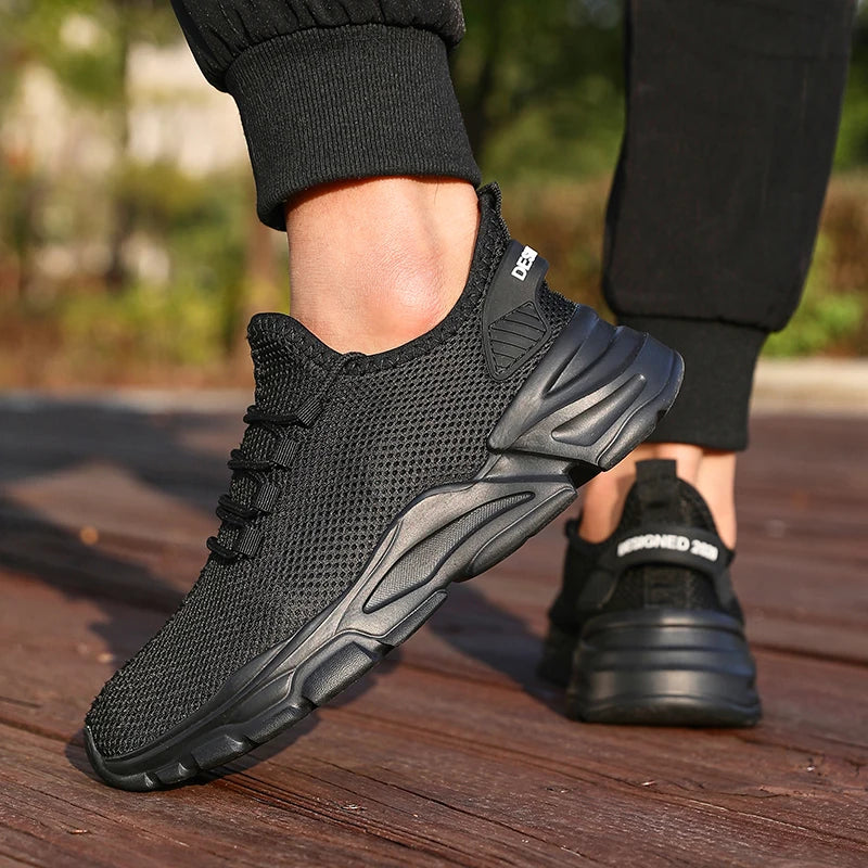 'Concrete Athletics' Urban Running Shoes | Men's Performance Sport Sneakers