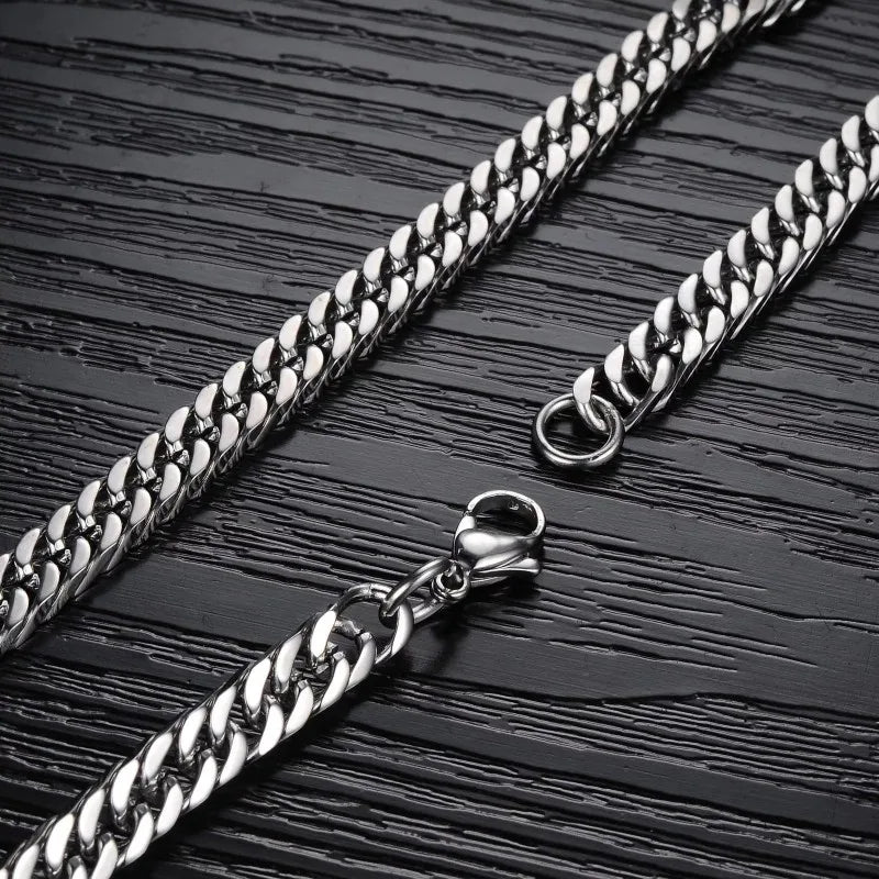 Men's Retro Cuban Link Chain | Hip Hop Style Necklace